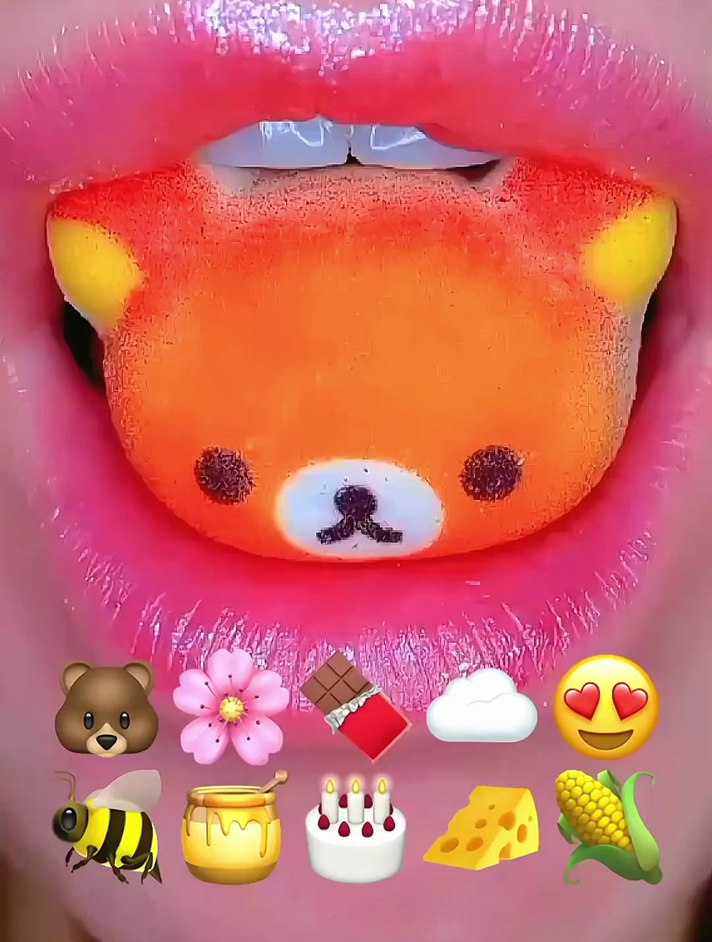 asmr小浣熊橡皮糖