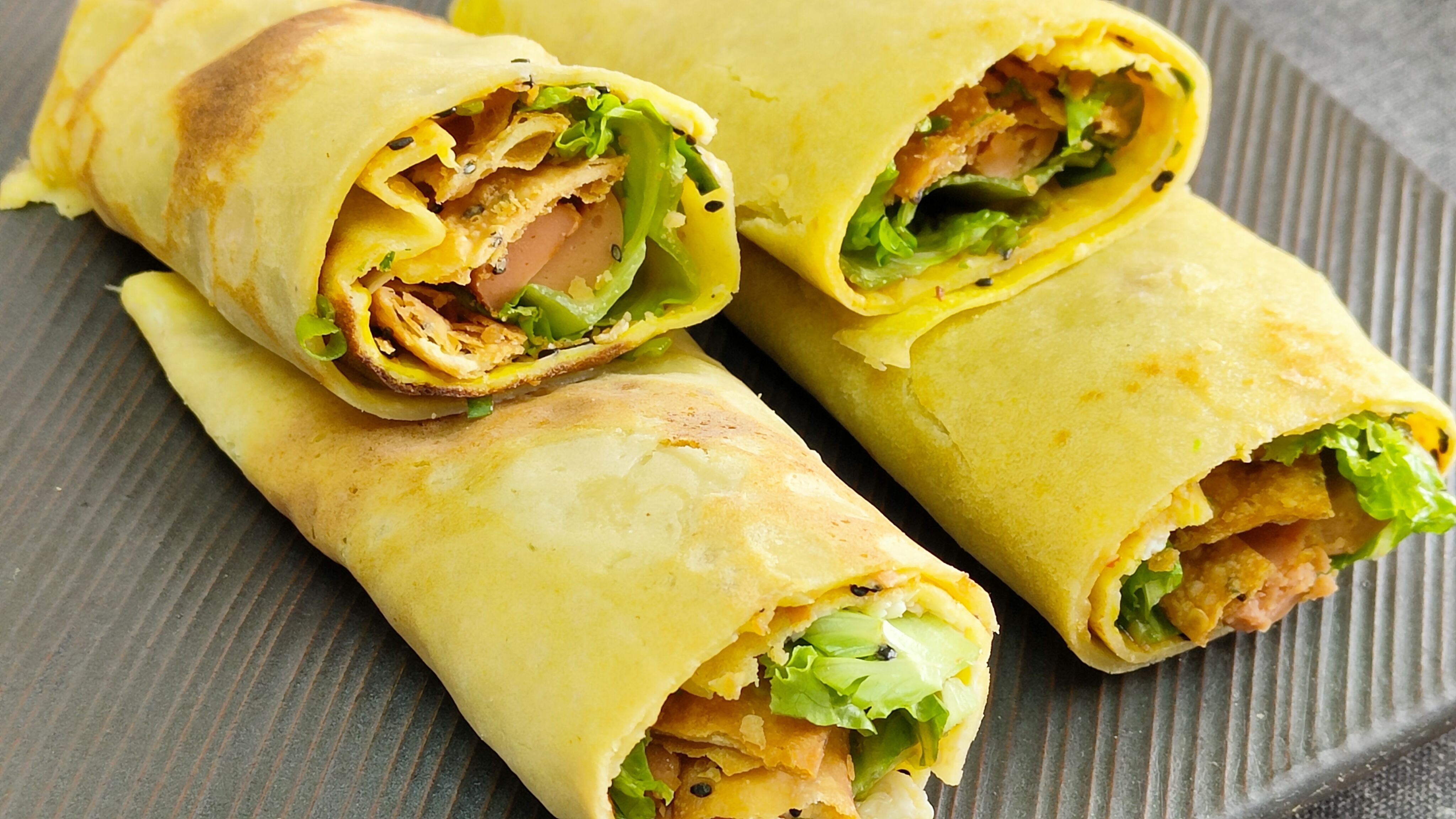 早餐不知道吃什么？试试这个杂粮煎饼，做法简单，比买的还好吃