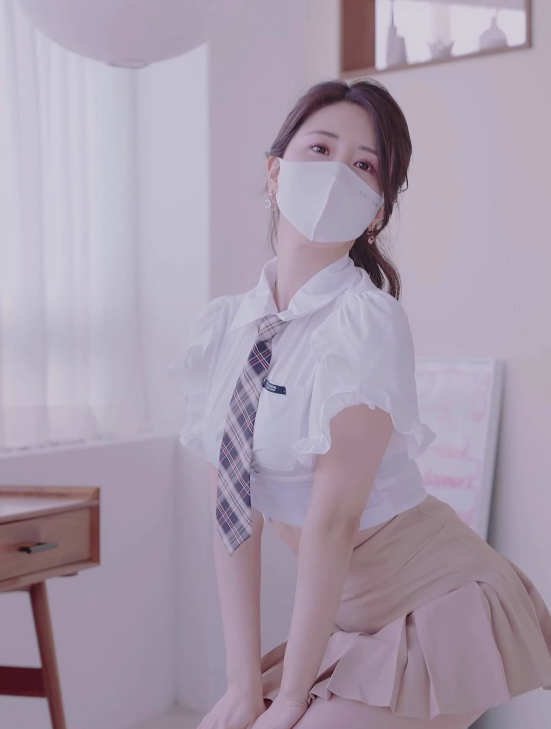 时尚美女模特姜幂,这婀娜多姿的身材