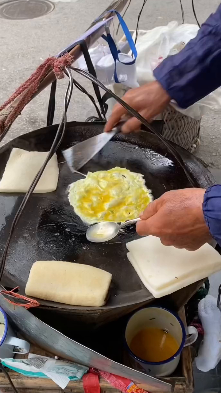 台州鸡蛋麻糍!
