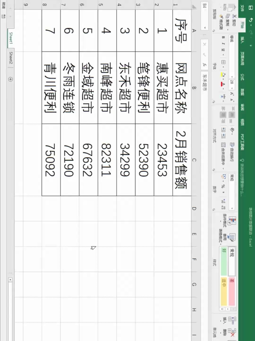 教你excel表格图片数据联动技巧