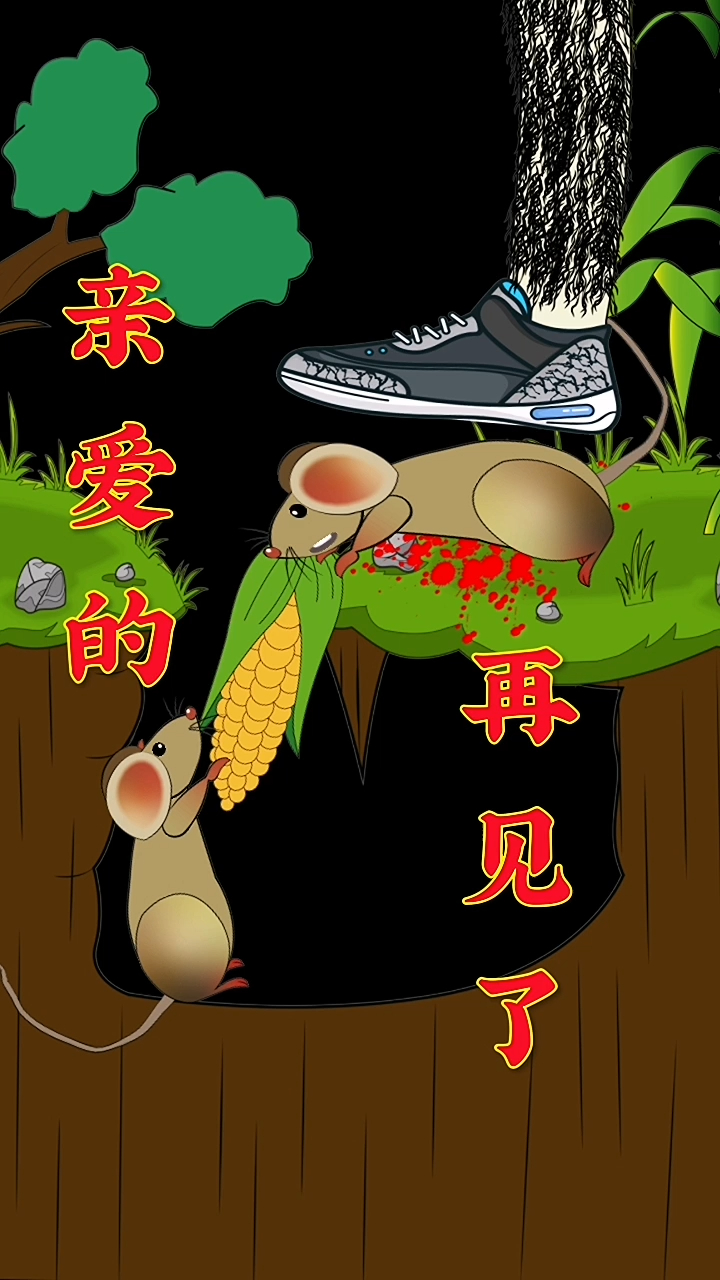 老鼠:亲爱的,再见了