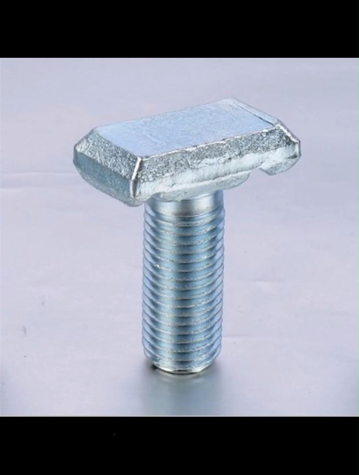 热镀锌哈芬槽螺栓 8.8级t型螺丝 现货批发-度小视
