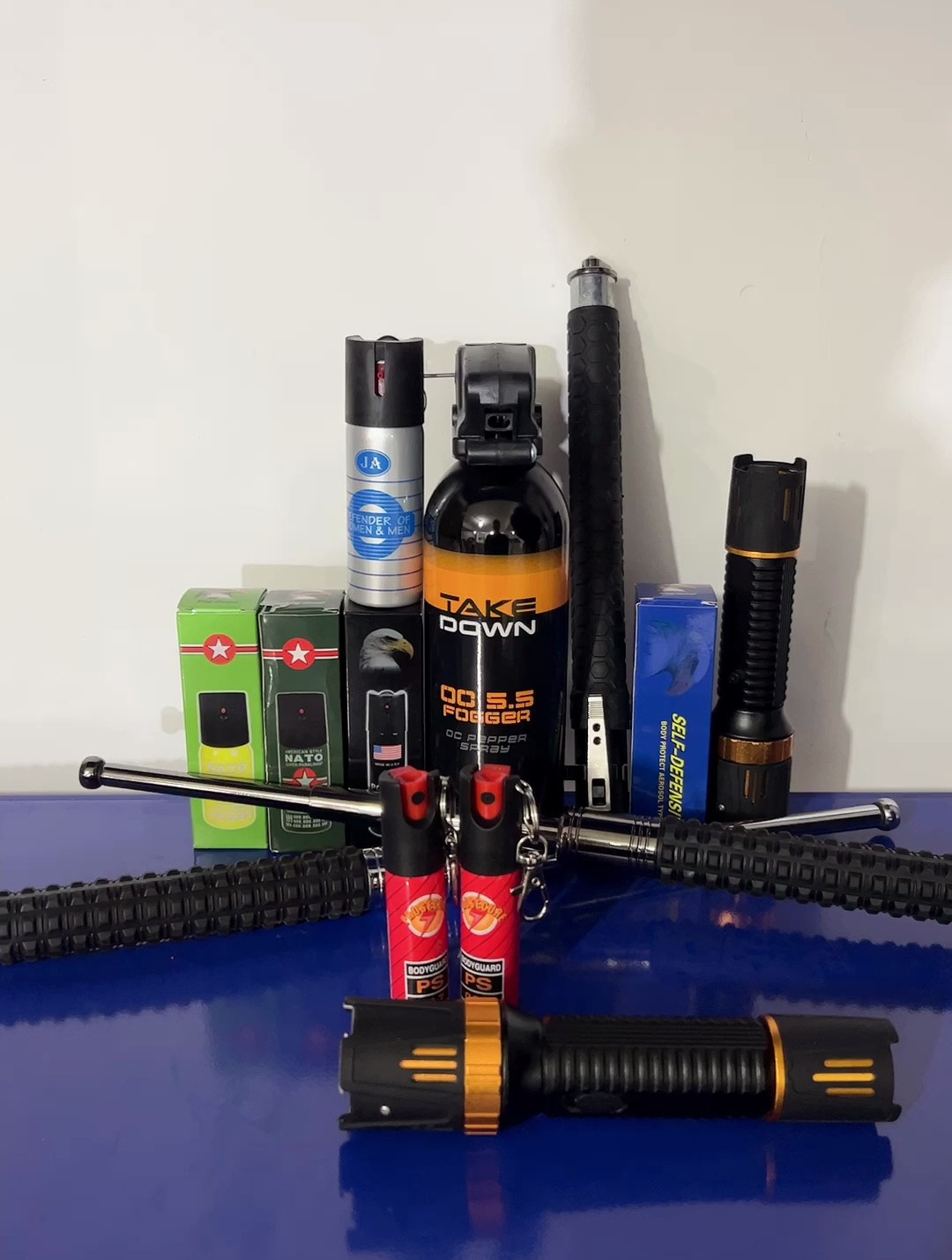 防身电击自卫器送女友送家人