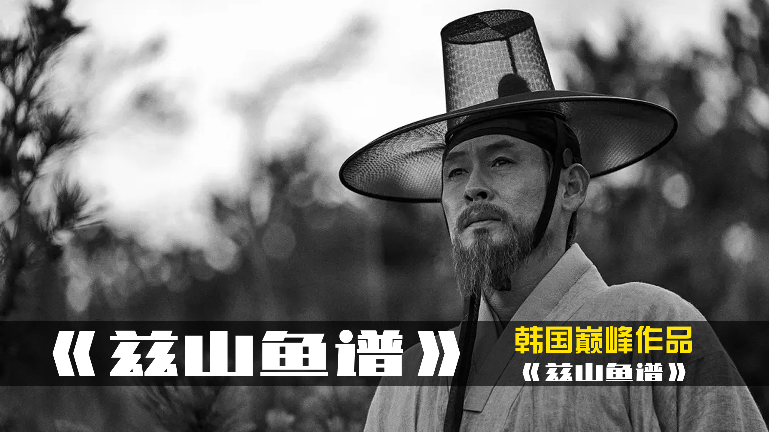 韩国历史巅峰作品《兹山鱼谱》