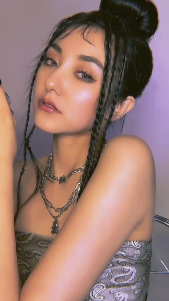y2k千禧辣妹丸子头编发酷拽复古无敌辣babyhair