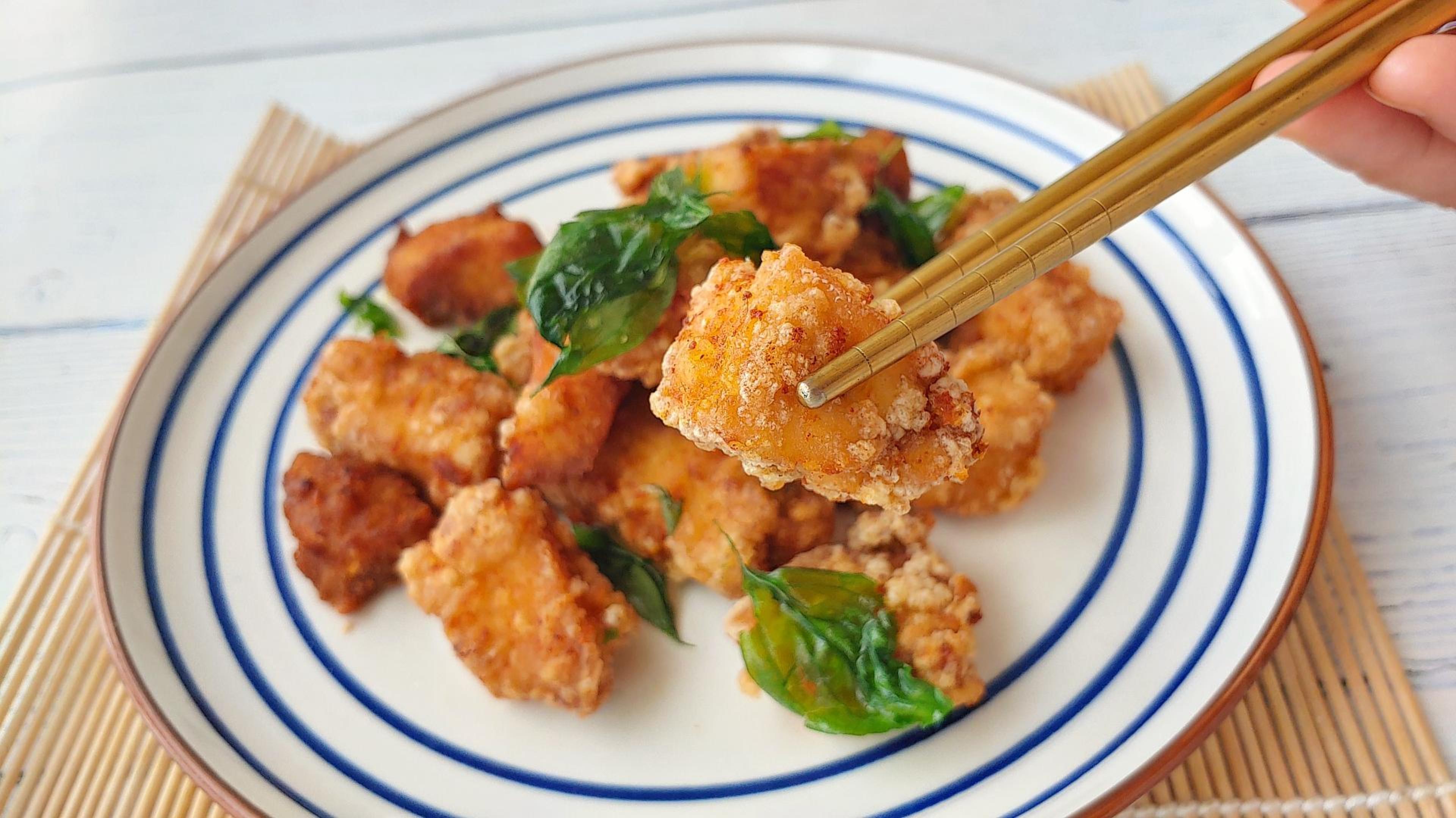 夜市同款的盐酥鸡,酥脆咸香,一口爆汁,纵横夜市数十载!