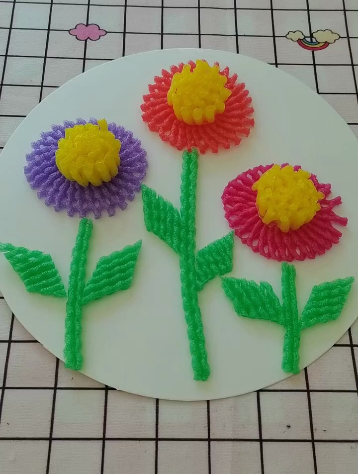 百变水果网,带着宝贝做起来吧 水果网手工 创意手工 手工