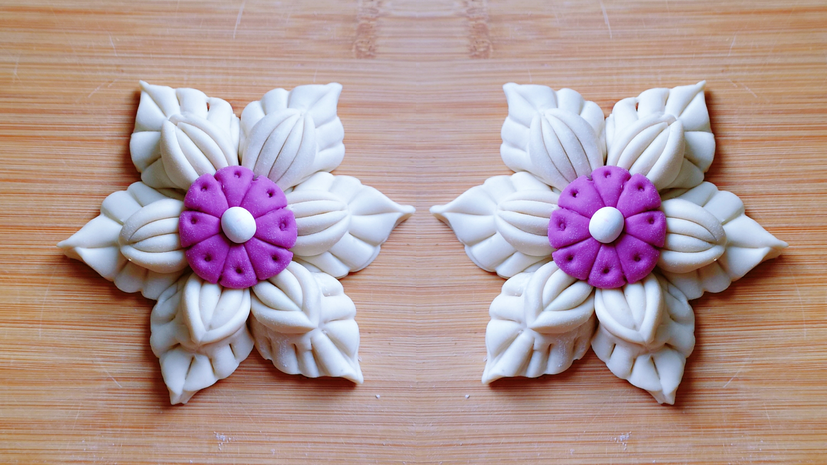 漂亮又简单的小花馍,4种全新手法,喜欢就来试试吧