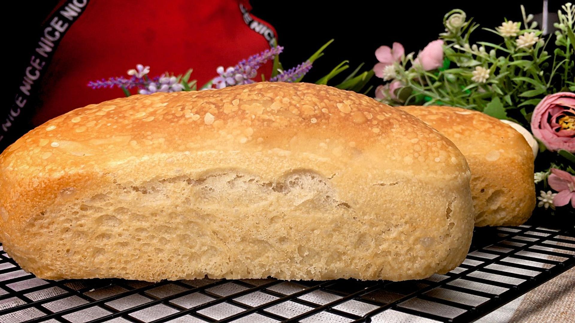 美味的自制面包,这方法很少有人知道!我从面包师那学的这个技巧