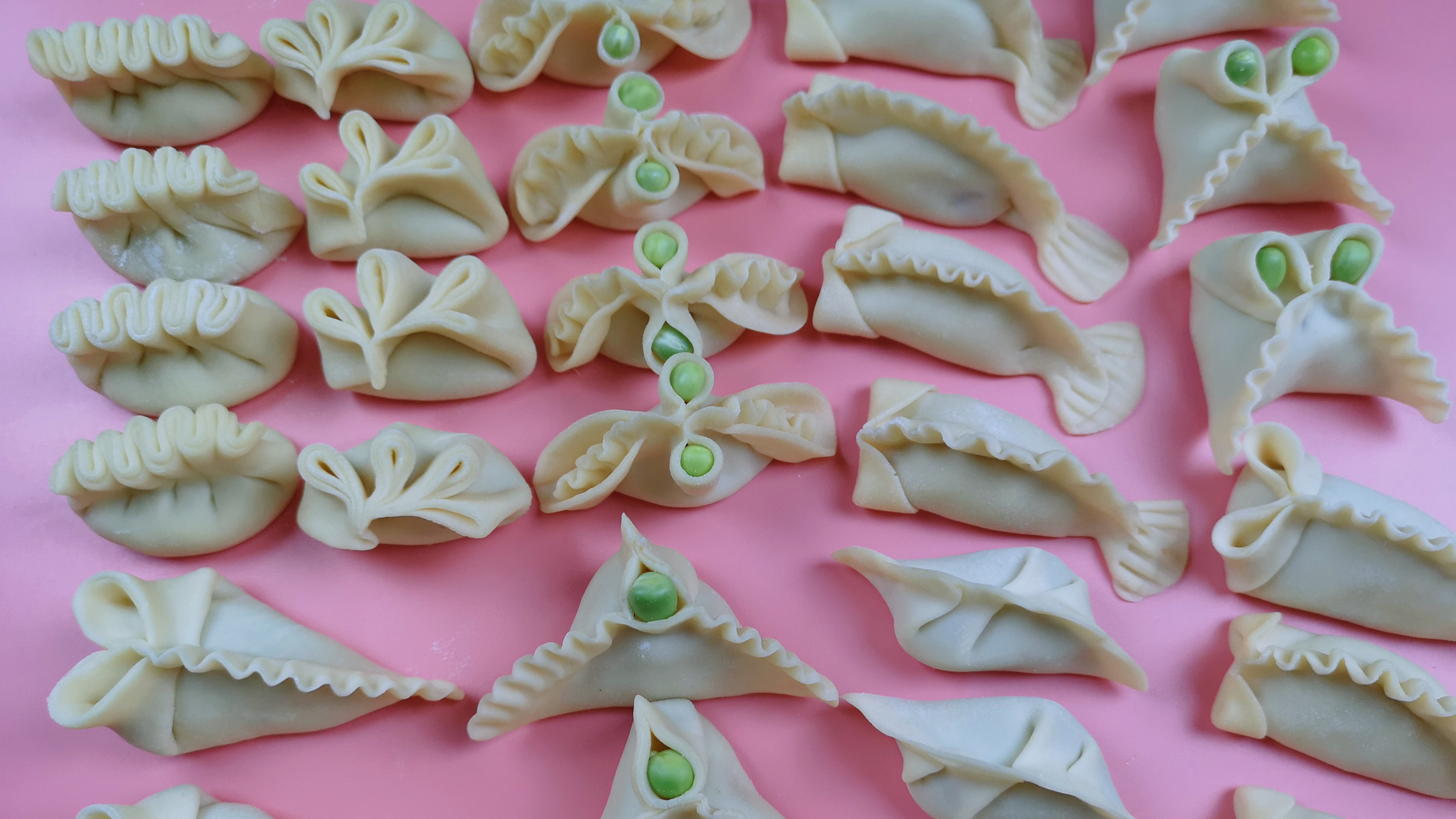 过年包饺子，教你10款花式饺子的包法，慢动作教程一看就会