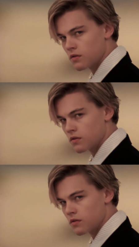 不愧是统一了全球审美的男人小李子年轻时那是真的帅