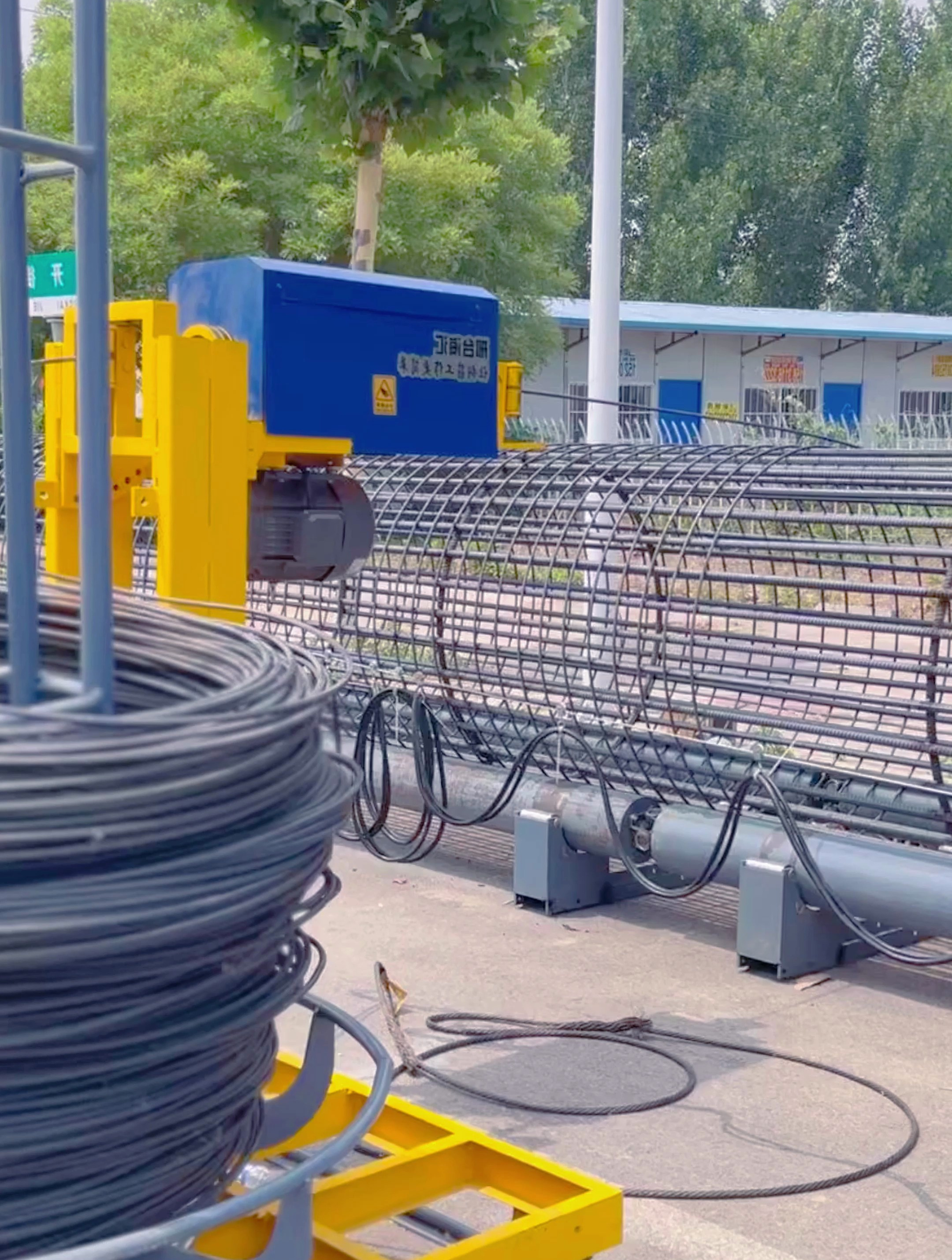 钢筋笼成型机 自动钢筋笼绕筋机