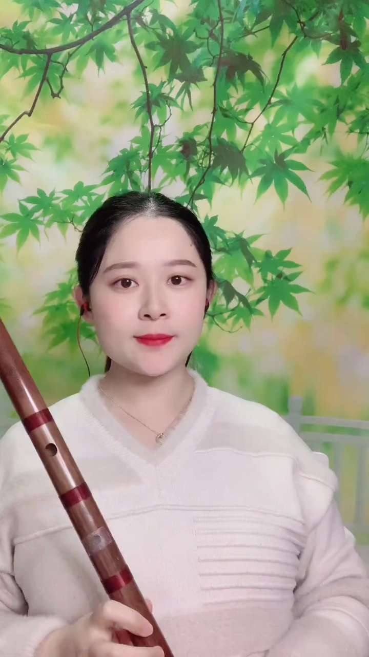 美女竹笛演奏《画你》