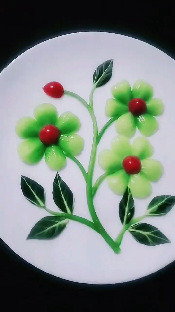 过年来一道,好看又好吃的,蔬菜艺术品绝对有面