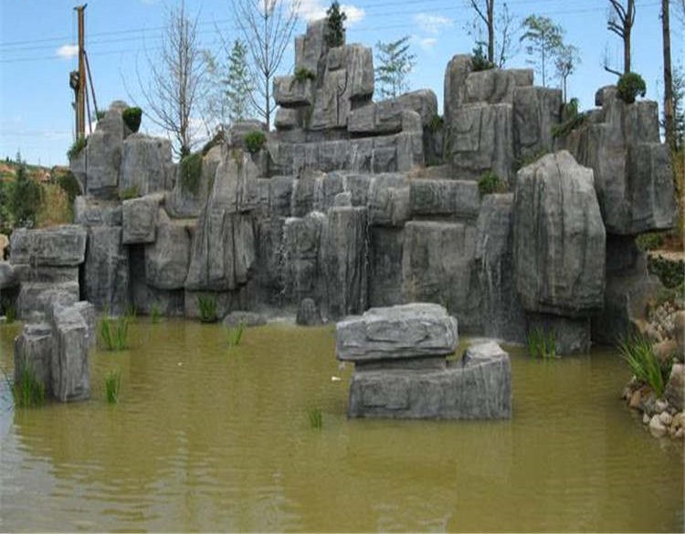 丹东假山-水泥假山-塑石假山厂家介绍