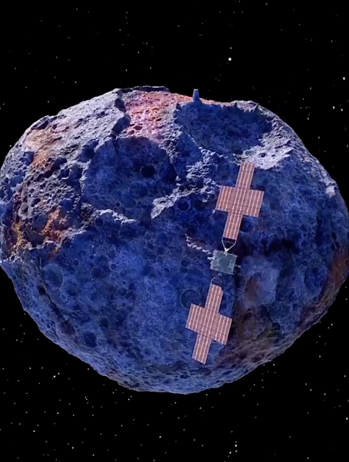 这颗小行星叫16psyche,成分大部分由黄金组成-度小视