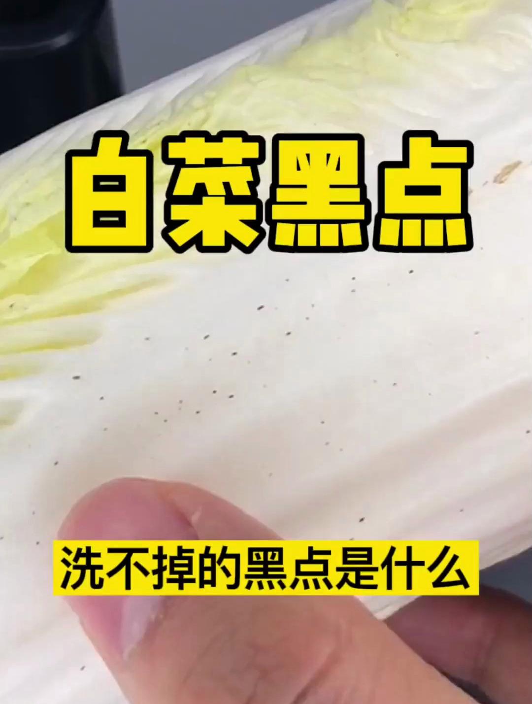 涨了黑点的白菜还能做乾隆白菜吗?