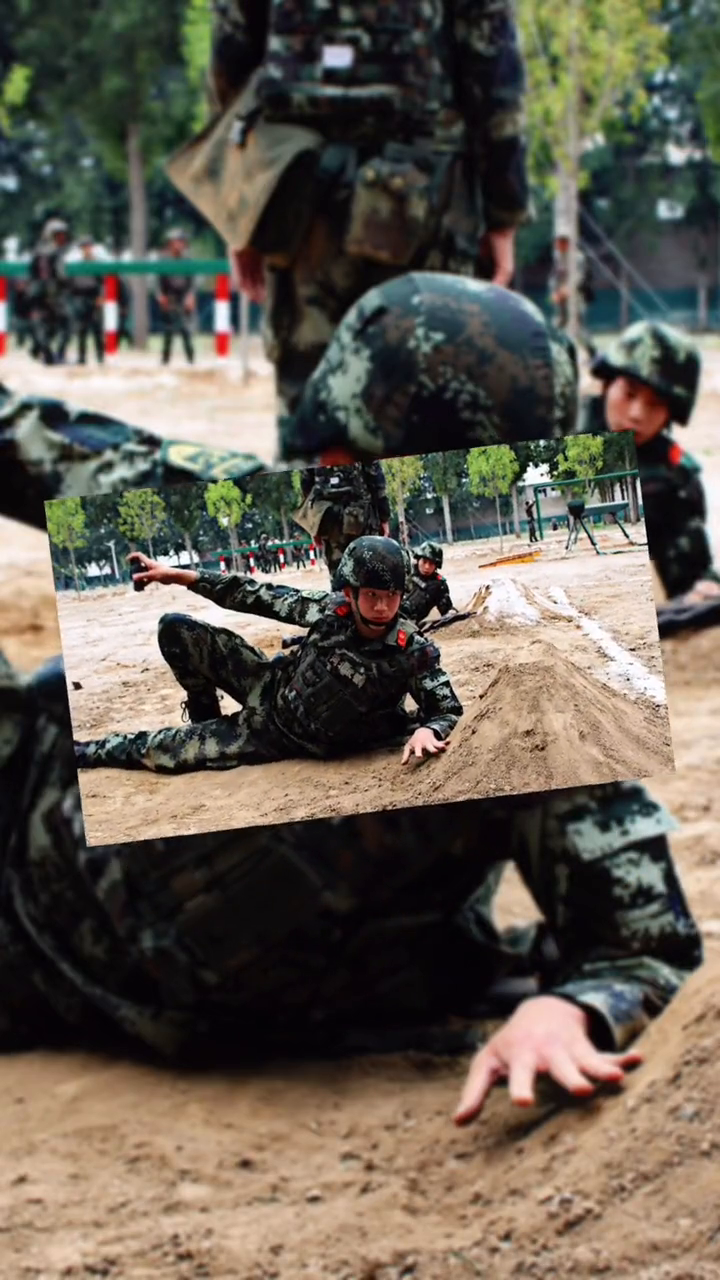 来一起看看兵哥哥训练场上的帅气身影