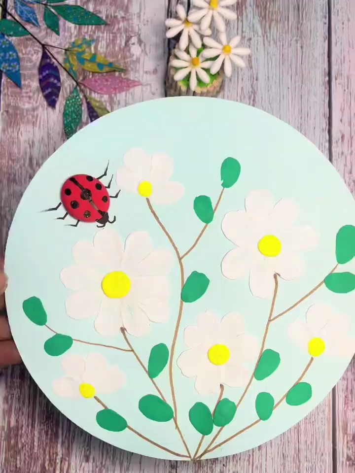 教你用粘土画画,好好看呀