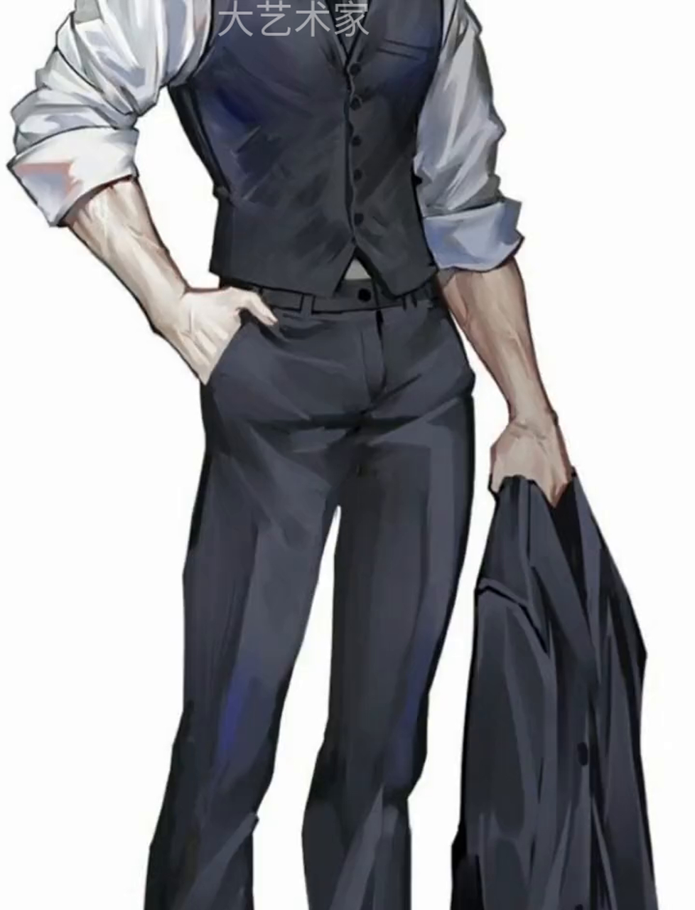 赶紧拿起画笔,打造你的专属霸道总裁!