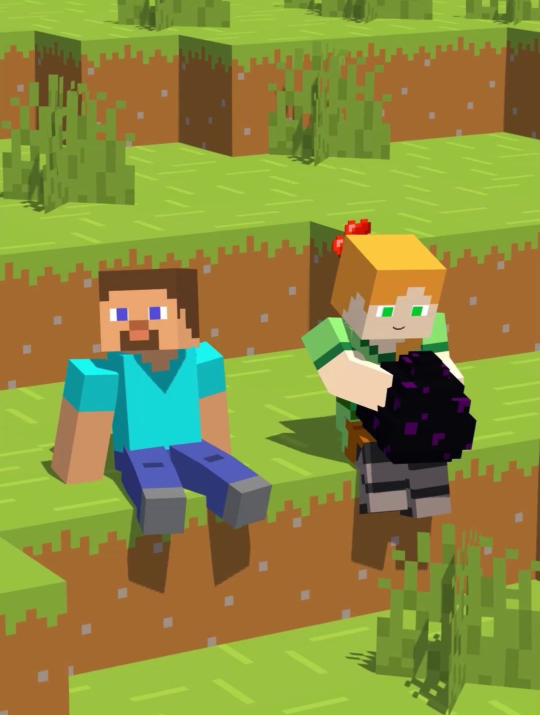 我的世界:看着艾利克斯手中的龙蛋,史蒂夫也想要一个!