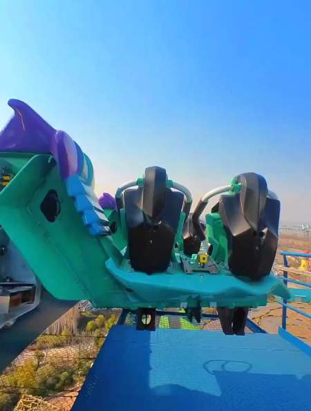 南京欢乐谷掠食者过山车第一视角