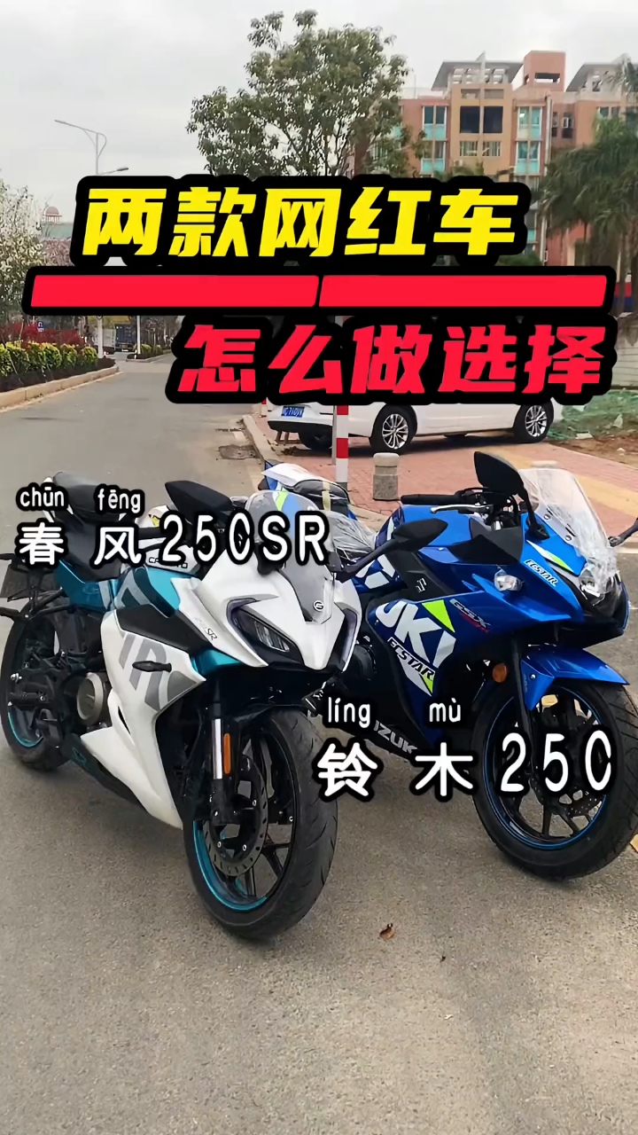 铃木gsx250和春风250sr