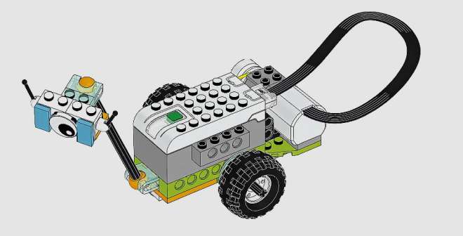 [图]拼搭乐高wedo，Milo（麦乐）科学漫游器，带你进行科学探索