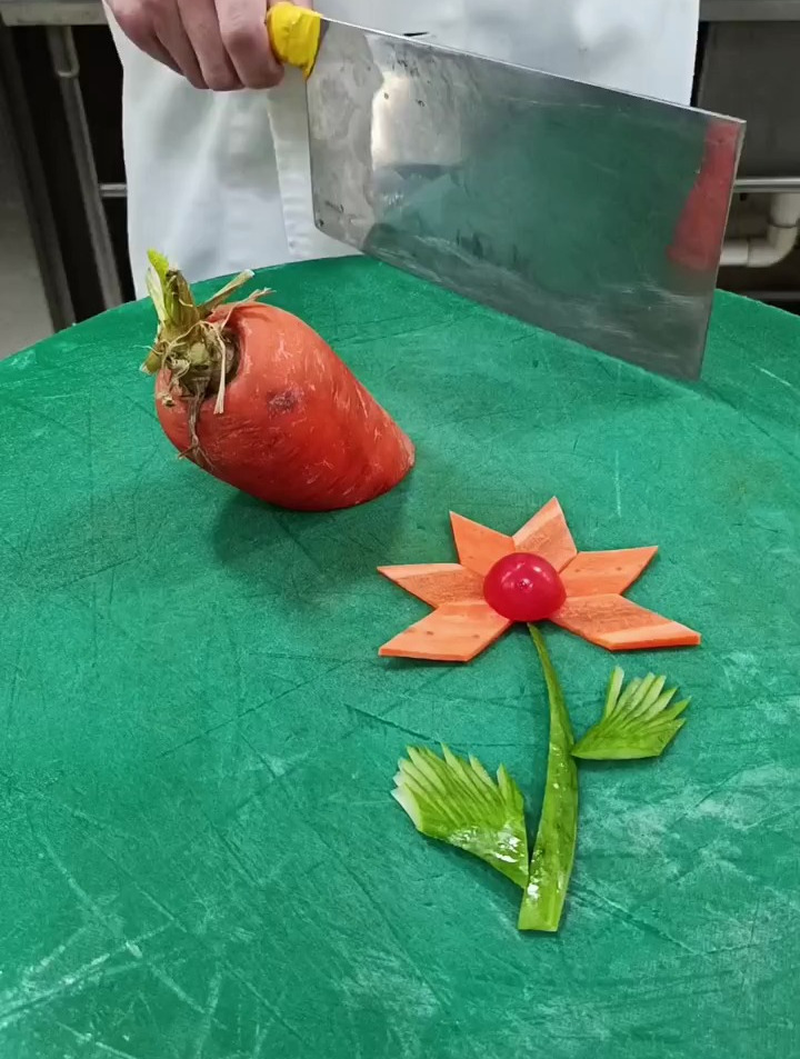 美食家,创意胡萝卜