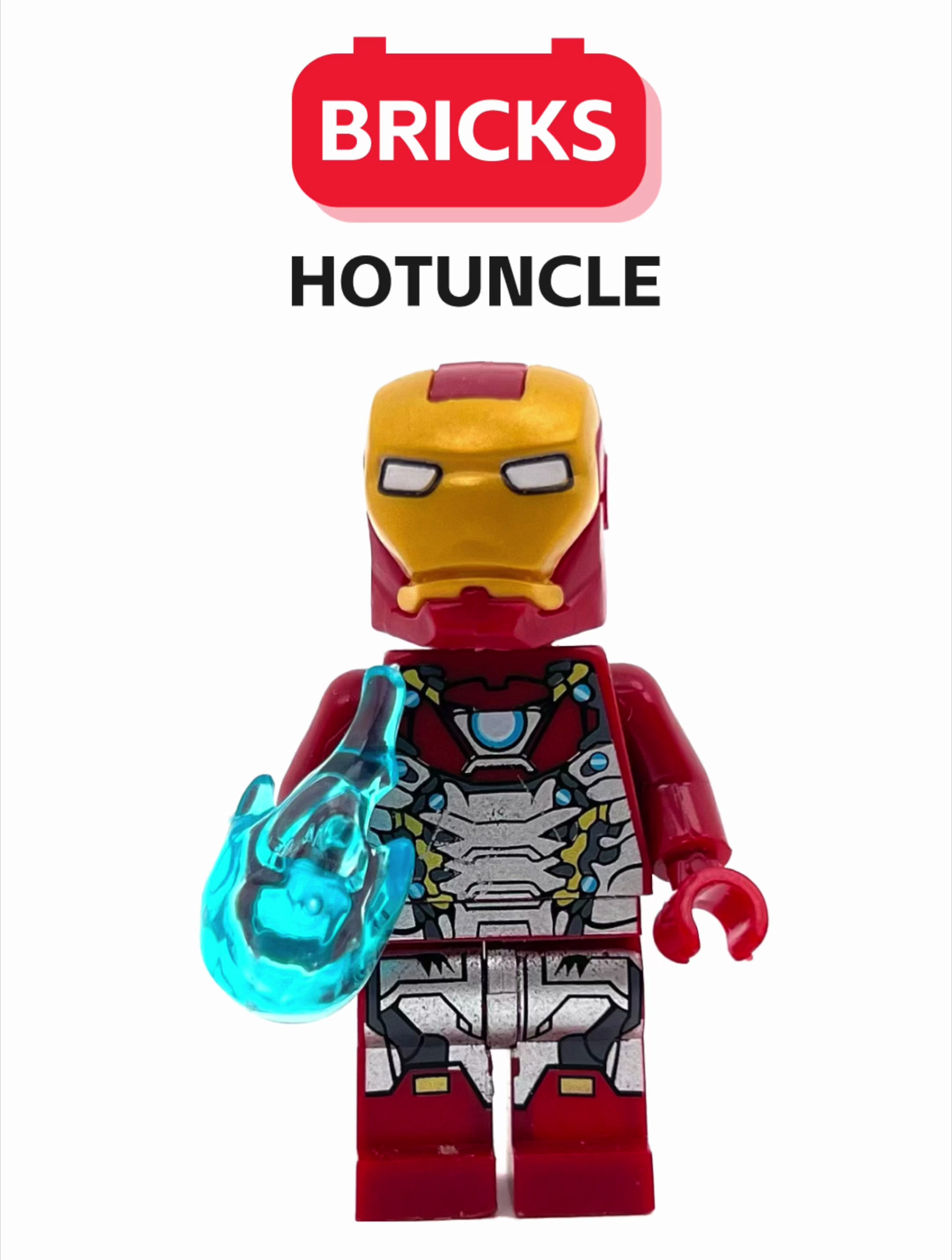 漫威钢铁侠积木人仔速度拼搭