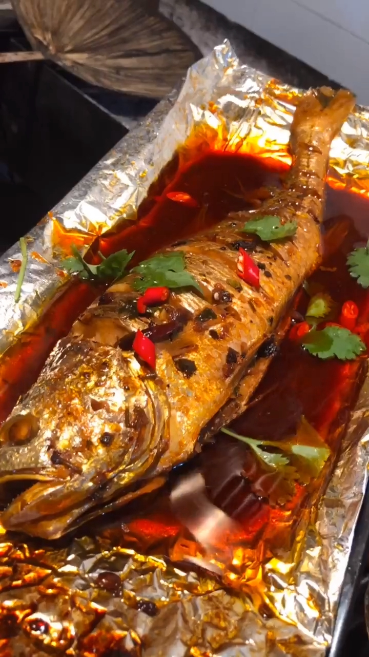 锡纸大黄鱼,万物皆可烤