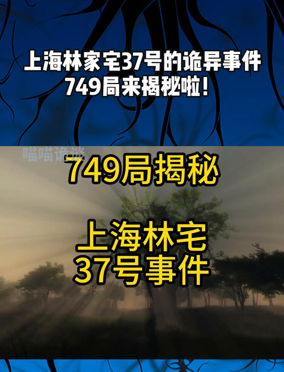 上海林家宅37号的诡异事件,749局来揭秘啦!