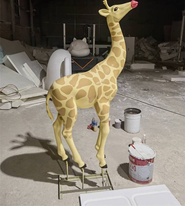 玻璃钢仿铜人雕塑