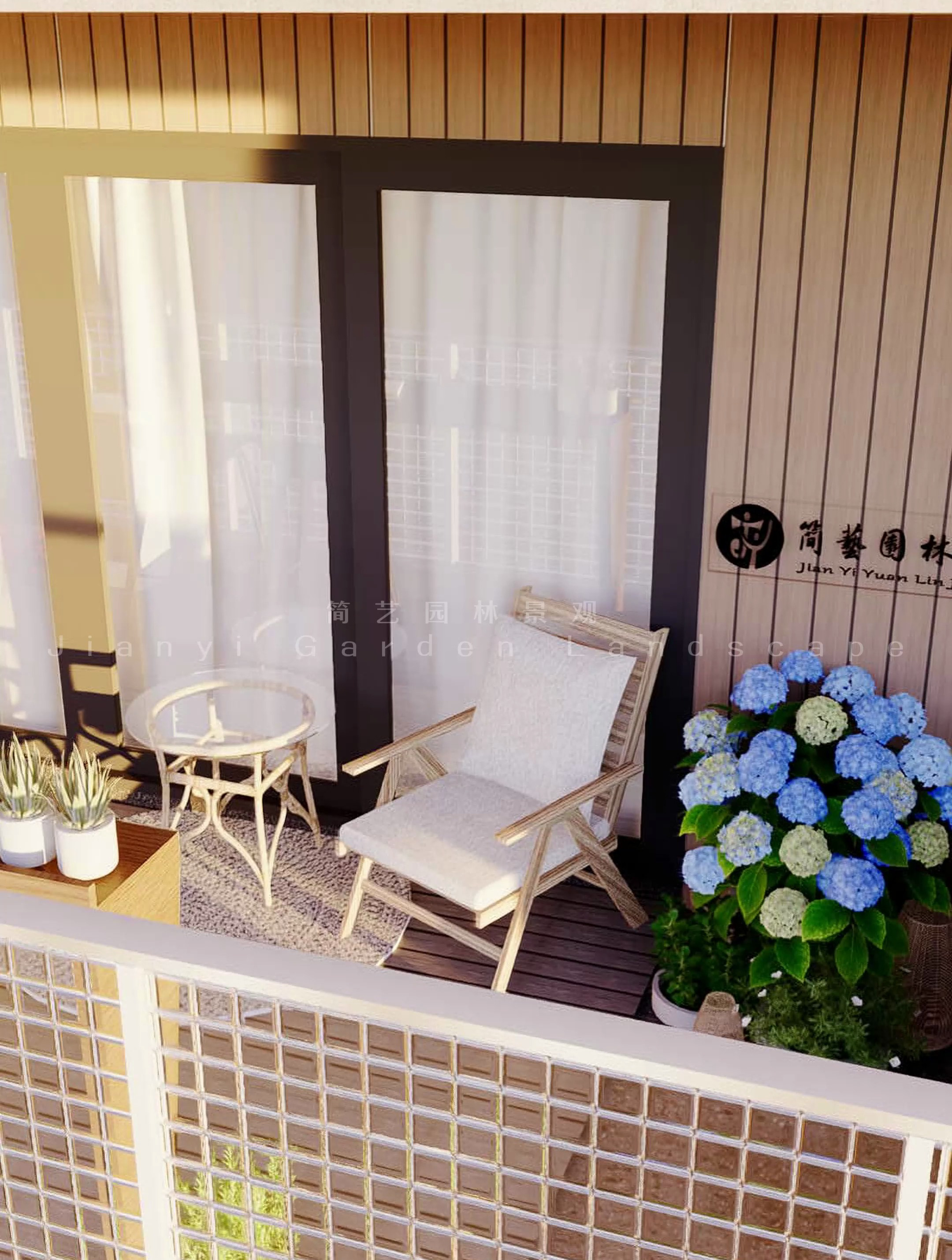 美式复古阳台,这样的风格你喜欢吗?