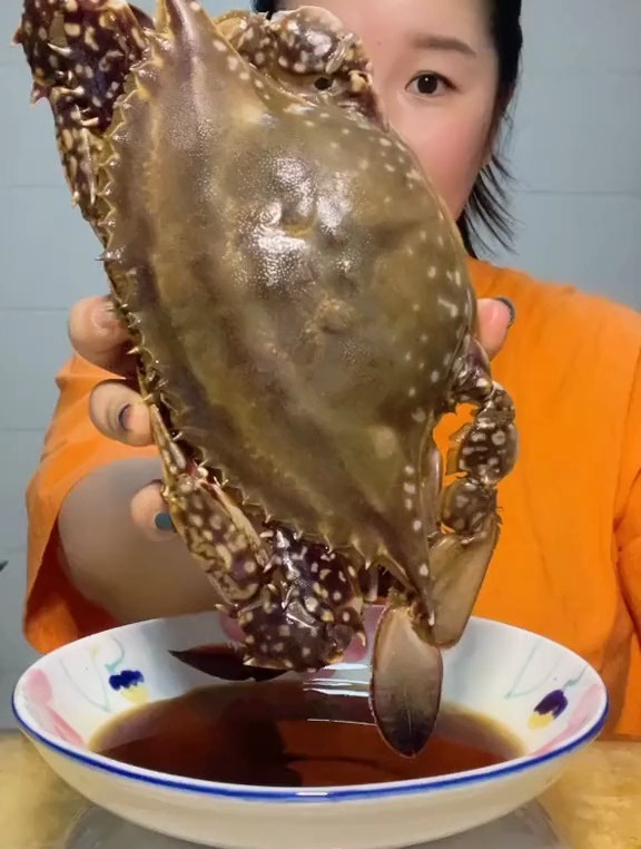 老水酱母蟹,个头非常大