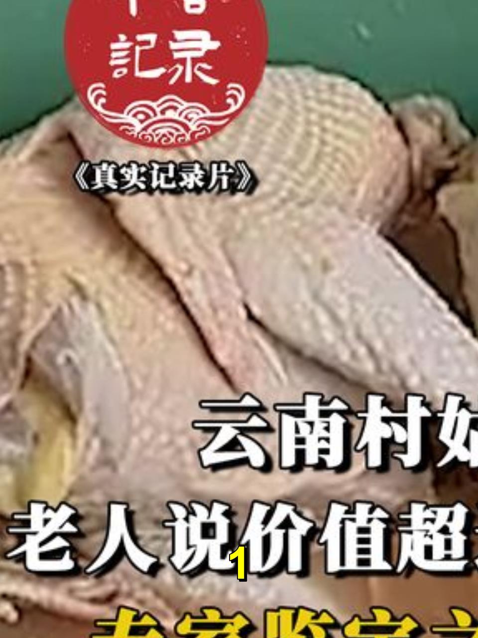 云南村姑杀鸡掉出天价鸡宝,价格超过百万,专家却让丢掉,纪录片1-度小