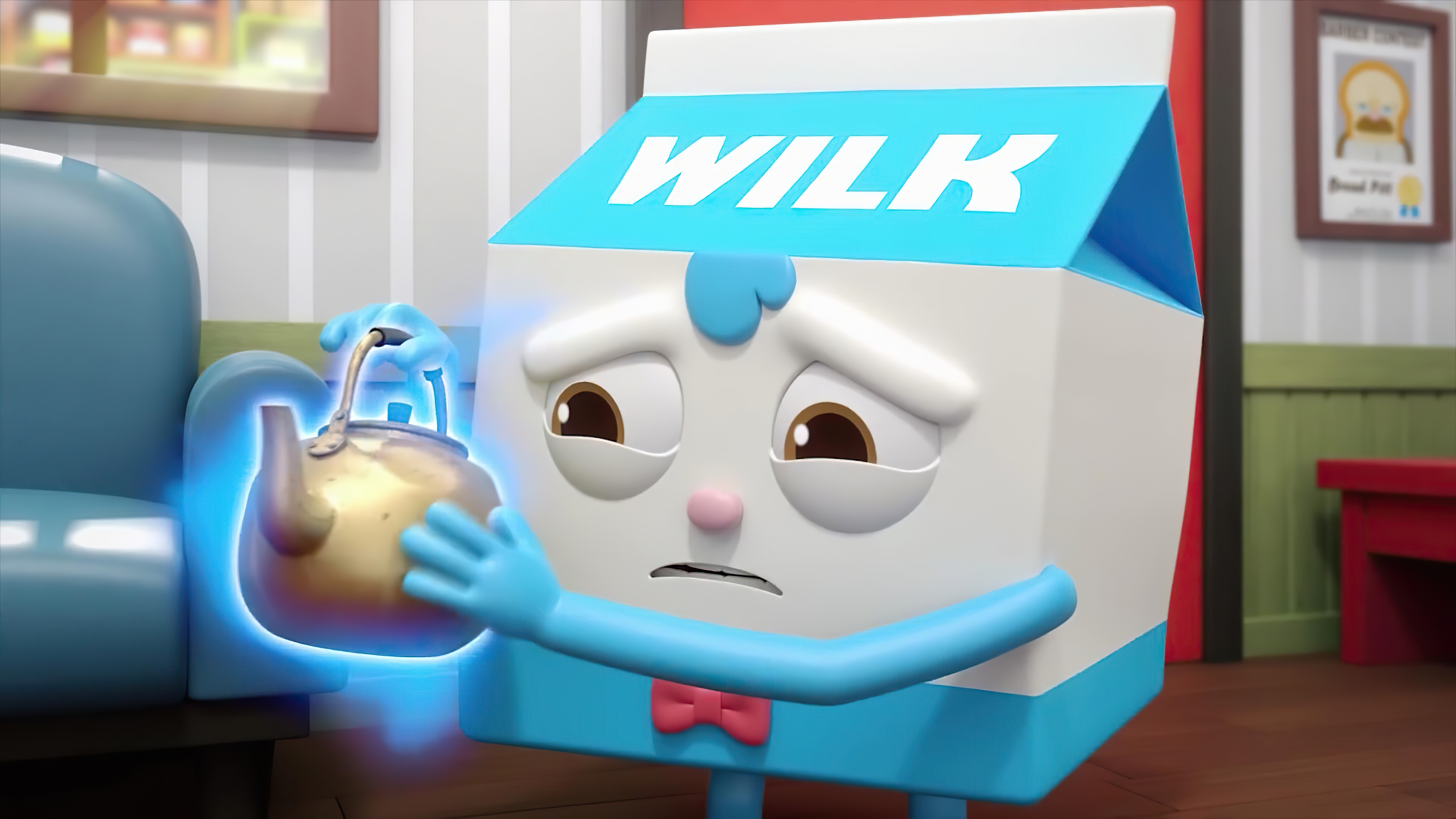 小牛奶得到一个魔法壶,却意外召唤出外星人,差点毁了整个面包城