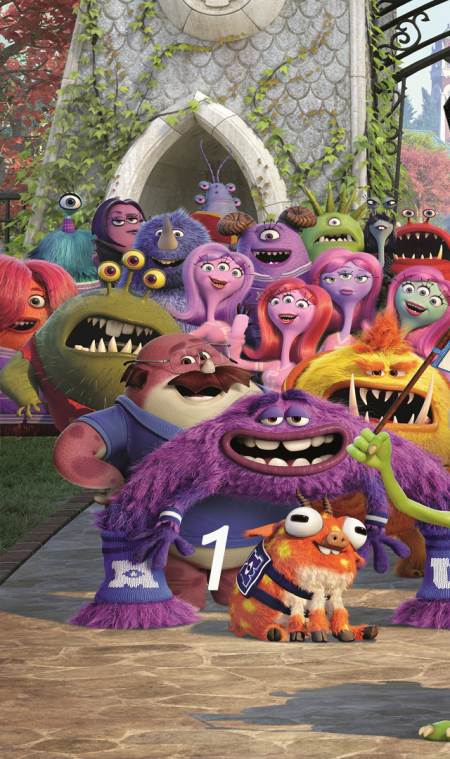 《怪兽大学》一所都是怪兽的大学 皮克斯高分动画电影-度小视