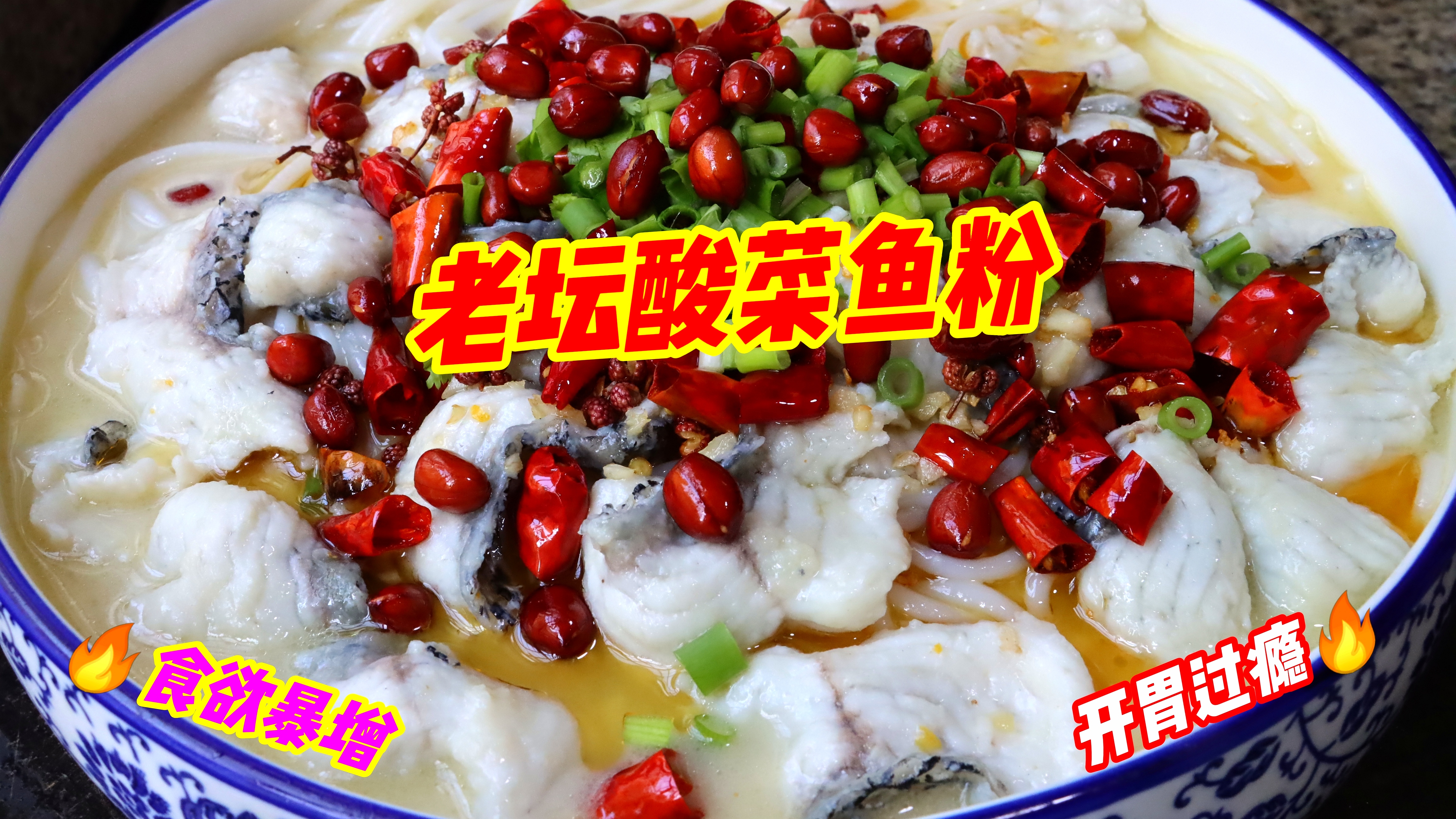 老坛酸菜鱼粉真的好吃吗?店铺还一家家的开!秘制一大盆,吃过瘾