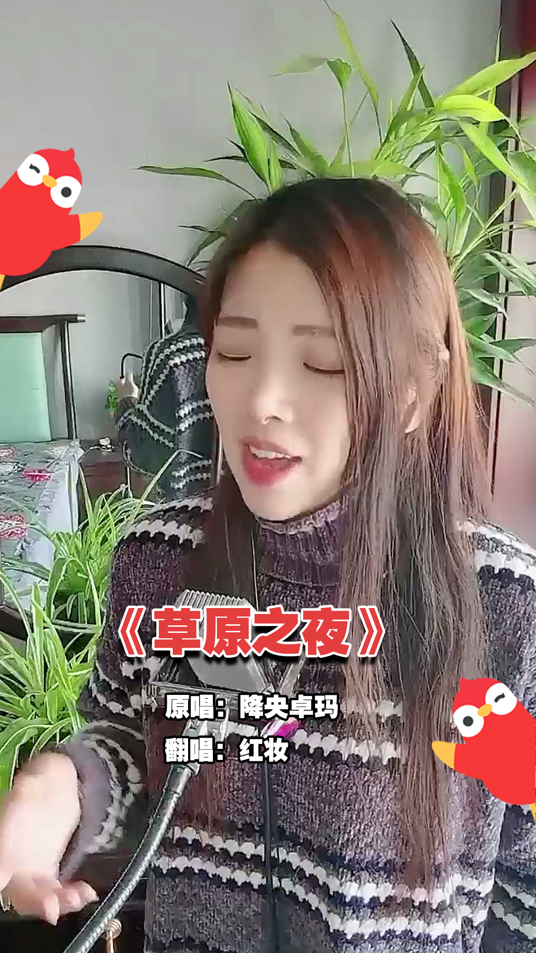 降央卓玛的《草原之夜》还能这样唱?听听k歌上红妆的神仙翻唱!