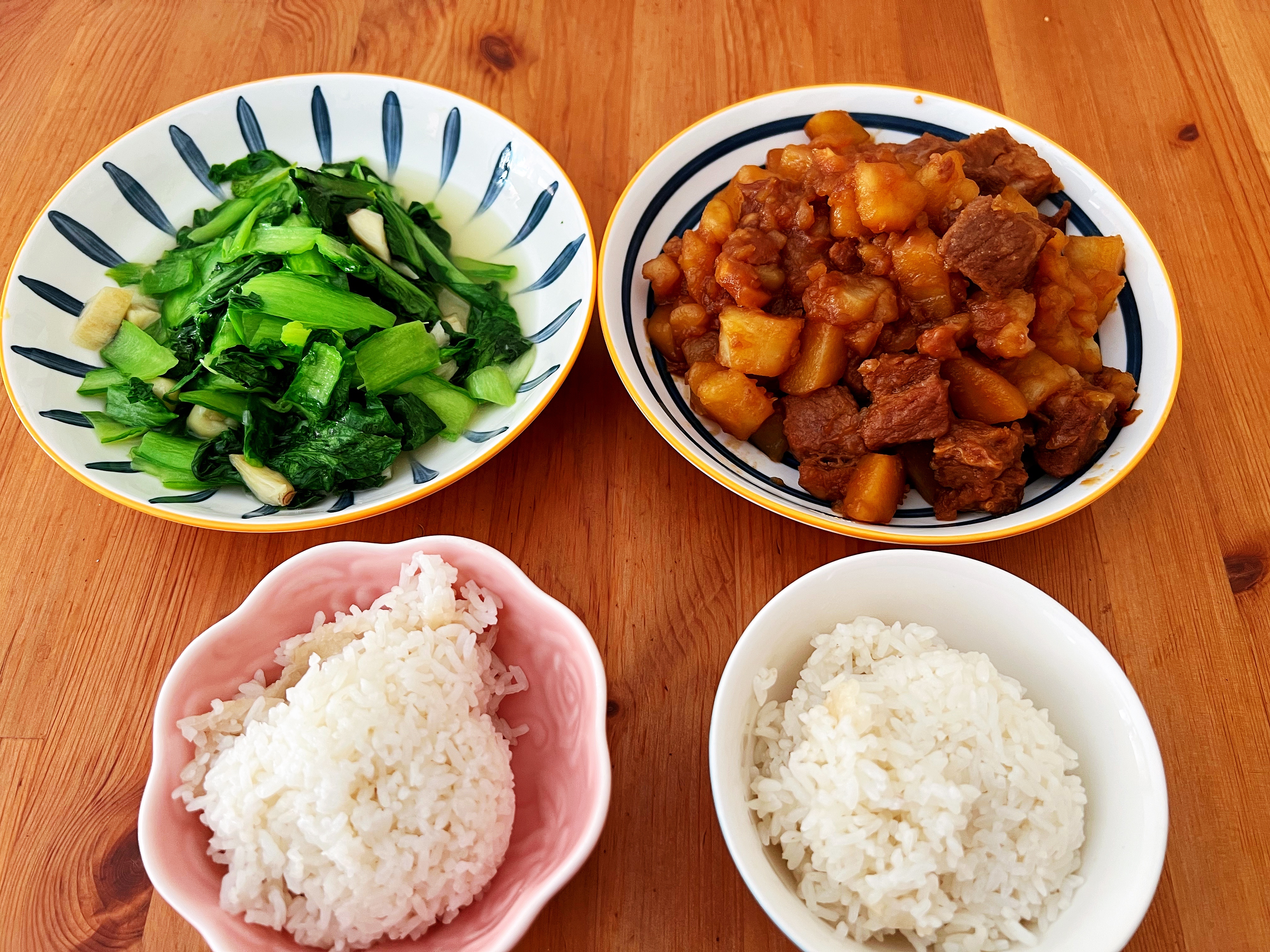 假期里两个人的午餐,两道家常菜一荤一素,营养健康简单易做