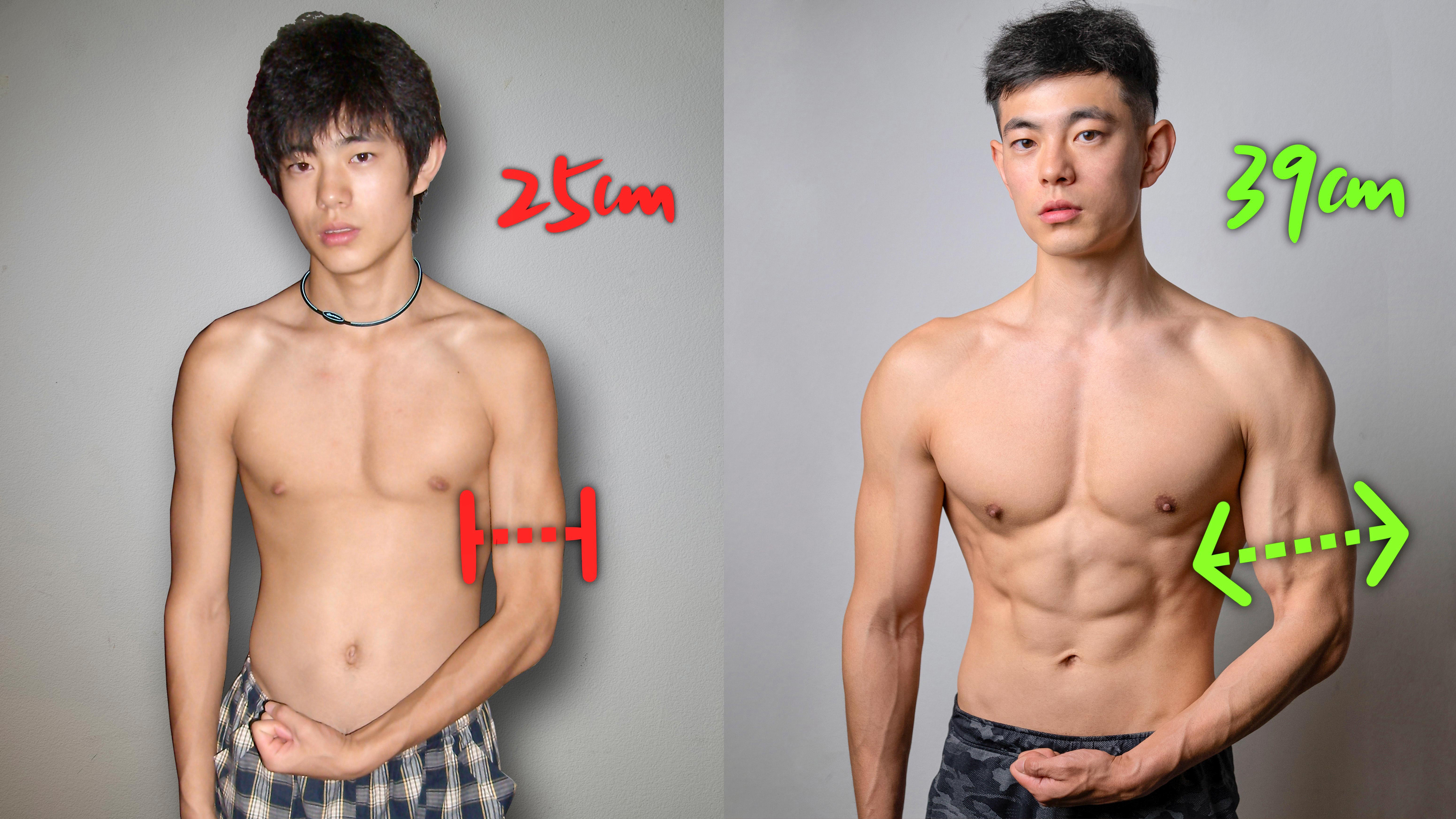 拯救细弱!男生如何快速练粗手臂?!
