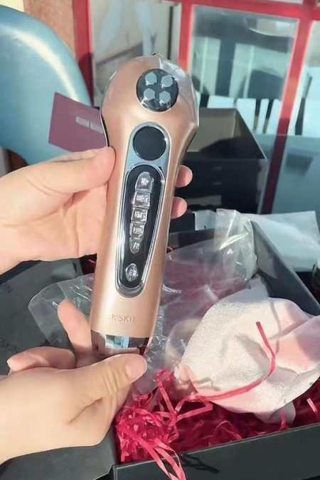 金稻(k-skin)家用美容仪器 射频导入仪 美眼脸部按摩仪-度小视