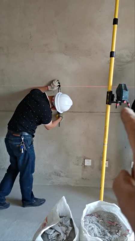 施工主线之——插座标高线要求全屋统一高度,误差3毫米-度小视