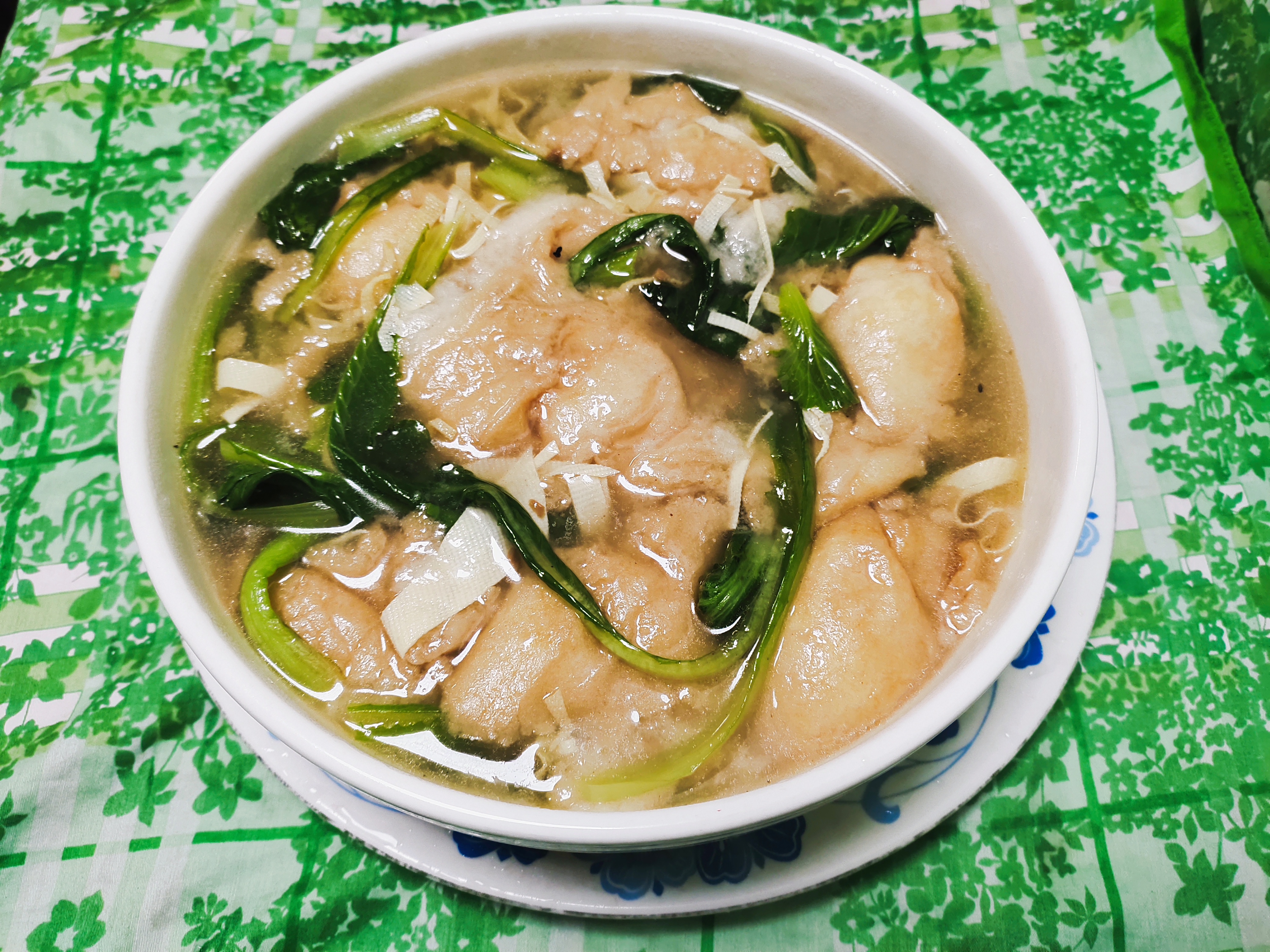 关德财老师教做素菜 面筋素烩汤