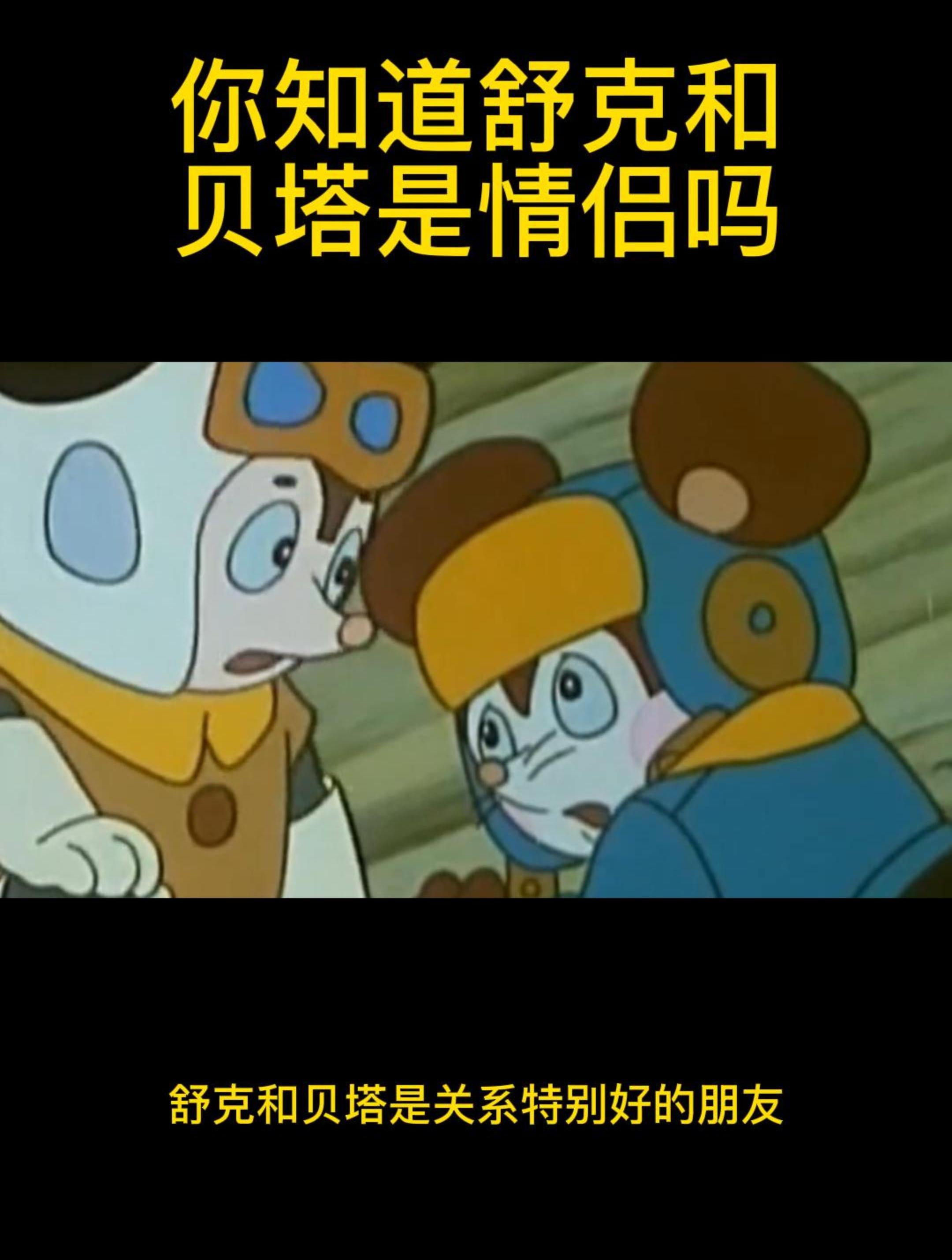 你知道舒克和贝塔是情侣吗