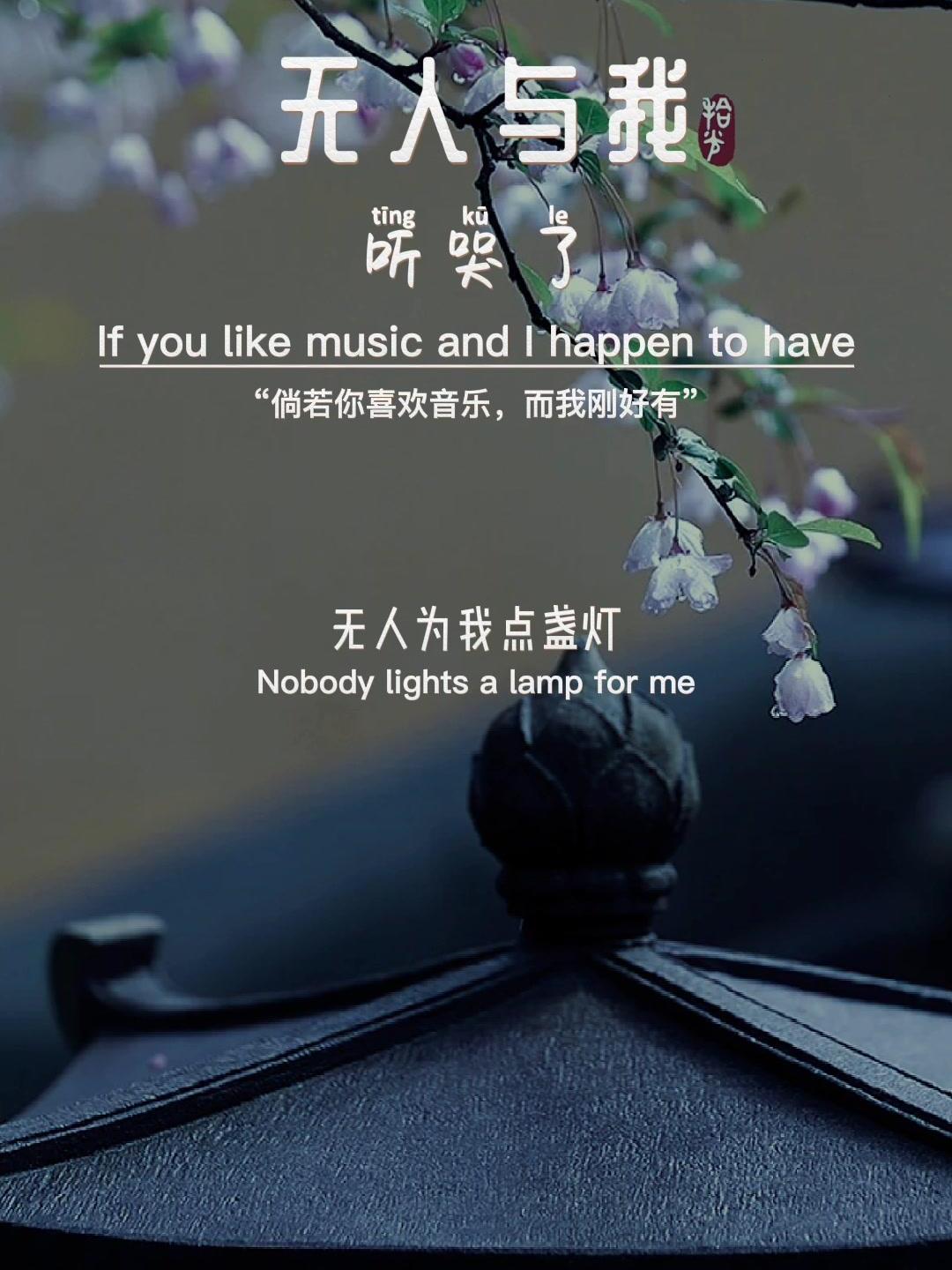 当有心事,想找一个人倾诉的时候,突然发现,无人同我共余生