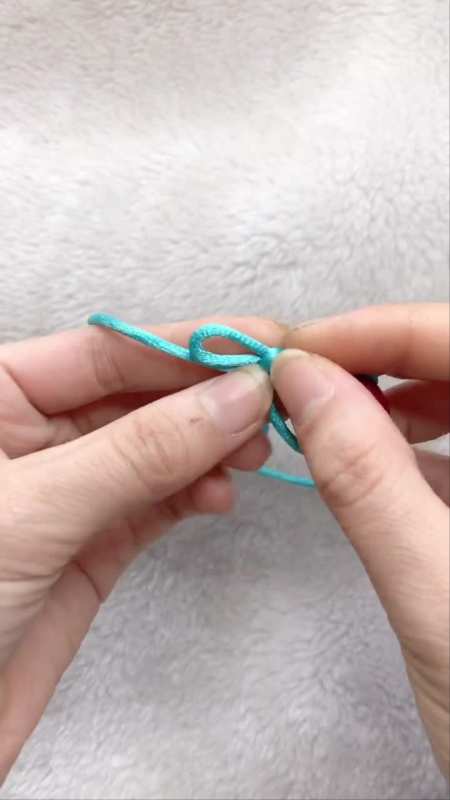 路路通编法纯手工编绳编绳教程-度小视