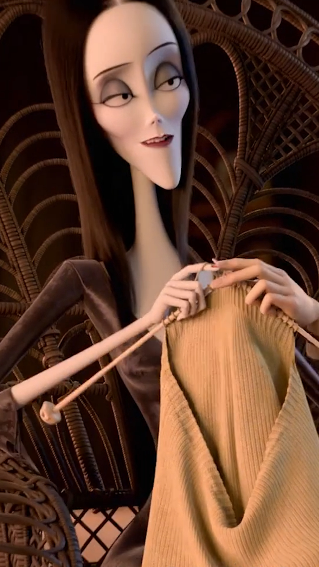 黑暗哥特风动画电影,《亚当斯一家》真是相亲相爱一家人